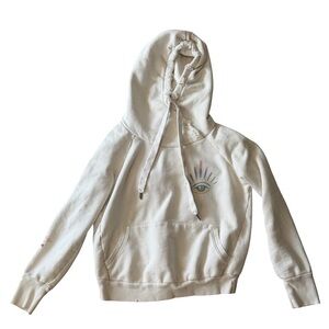 NSF x JA Cream Cotton Hoodie